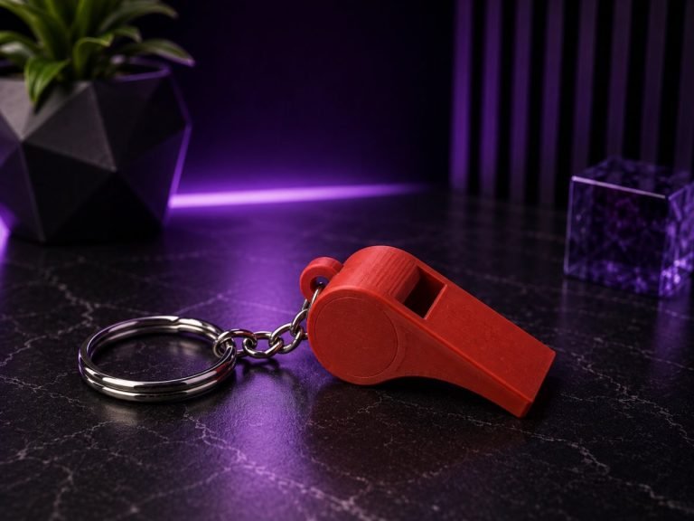 Whistle Keychain