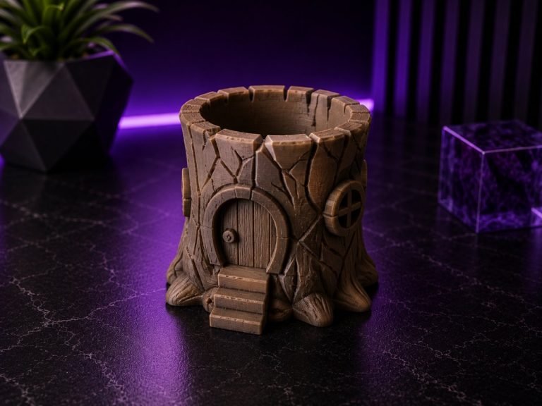 Fairy House Pen Holder